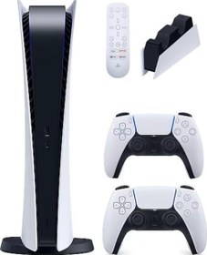 Resim Playstation 5 Dijital - 2. Dualsense Ps5 Kol - Şarj İstasyonu - Medya Kumandası Oyun Konsolu (İthalatçı Garant 