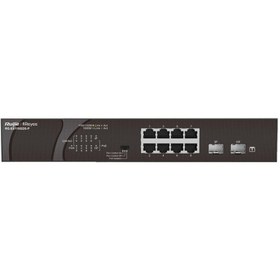 Resim Rg-Es110Gds-P 8 Port Poe+ 10-100-1000Mbps 2 Port Sfp 120W Switch Hub Reyee