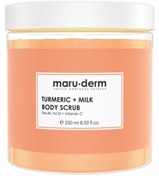 Resim Maruderm zerdeçal + süt vücut peelingi | c vitamini + ferulik asit 250 ml 