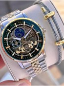 Resim Reward Özel Tasarım Otomatik Mekanizma Çelik Kordon 5 Atm Suya Dayaknıklı Erkek Kol Saati W.14626.7 Gümüş - Sarı 