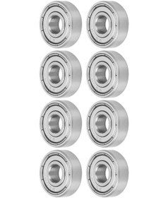 Resim Jeemson 10 Adet S608z Paslanmaz Çelik Top Bearing 8x22x7mm: Uzun Tahta Kaykay, İç İzme Ve Rulman Parçaları İçin Sessiz, Yüksek Hızlı Ve Dayanıklı 