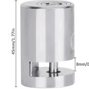 Resim Pengfushop5 Wheel Up Mini Alarm Motosiklet Motosiklet Bisiklet Güvenliği Hırsızlığa Karşı Disk Fren Kilidi (Yurt Dışından) 