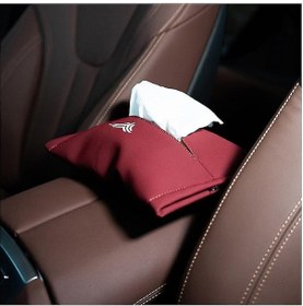 Resim 2 Adet Araba Mendil Kutusu Çekmece Kutusu Askılı Mendil Çantası - İç Dekorasyon Arka Düzenleyici - No1 Svu Modelleri İçin 