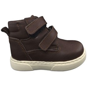 Resim Ortopedikal1001 Ridente Kahverengi Bebe Erkek Çocuk Bot % 100 Deri Cırtlı Kahverengi 
