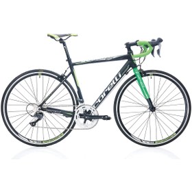 Resim Corelli Boalva RC200 700C 48 Kadro Yarış Bisikleti-Siyah / Yeşil 