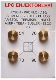 Resim Lpg Ocak Memesi̇ 5 Li Paket Enjektör Arçelik Beko Uyumlu Lpg Tüp - 224118355 