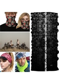 Resim Narr Reflektörlü Bandana-Karanlıkta Parlayan Black Prism 