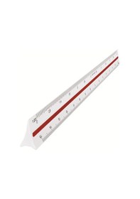 Resim Maped Mikyas Cetvel Plastik 1:20 / 1:100 Ölçek 240013 