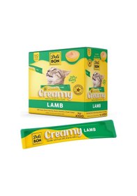 Resim Delibon Creamy Kuzulu Sıvı Kedi Ödülü 15 Gr 100'lü Paket 
