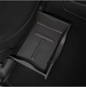 Resim Ally Tesla model Y koltuk alti saklama kutusu SIYAH 