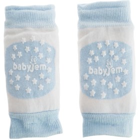 Resim Babyjem Emekleme Dizliği Örgü Mavi - Mavi 