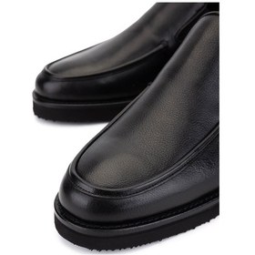 Resim Tamer Tanca Erkek Hakiki Deri Siyah Loafer Ayakkabı 1008 3501 Erk Ayk Sk25-26 Sıyah Fltr Dz Siyah 