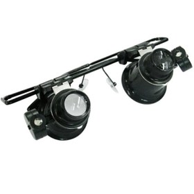 Resim -gözlük Model Çıft Led Aydınlatma ,saat Onarımı Için Harika Büyüteç 