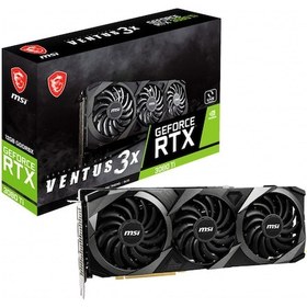 Resim MSI NVIDIA GeForce RTX 3080 Ti Ventus 3X 12 GB GDDR6X 384 Bit Ekran Kartı 