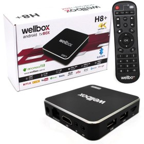 Resim wellbox H8 4k Ultra Hd Android Tv Box Android 11 4gb Ram 64gb Hafıza 