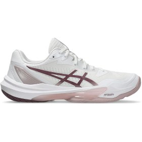 Resim Asics SKY ELITE FF 3 Kadın White/Bluebell Voleybol Ayakkabısı 1052A075-101 