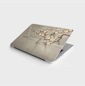 Resim Laptop Sticker Bilgisayar Notebook Pc Kaplama Etiketi Kuşlar Ağaç 