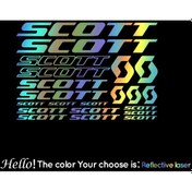 Resim Yansıtıcı Lazer-l 44cm X 30cm-scott Bisiklet Çerçeveleri İçin Özel Şeffaf Taşıma Membranı Yırtılmaz Çıkartmalar, Bisikl 