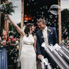 Resim 50/100 adet Kendin Yap Kabarcık Çubukları, Plastik Kabarcık Üfleyici Şişeler, Sıvı Gerekmez, Sevgililer Günü, Düğünler, Parti Hediyeleri, Tatil Hediyeleri ve Parti Hediye Çantaları için Mükemmel 