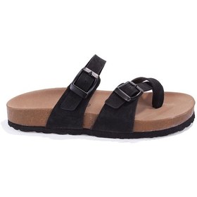 Resim Fly Soft S042031 Siyah Günlük Ortopedik Permak Arası Kadın Spor Terlik Siyah 