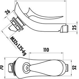 Resim Creavit Foglia Bide Armatürü Bataryası FG3501 