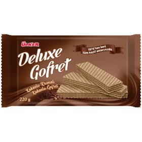 Resim Ülker Deluxe Kakaolu Gofret 220 G 
