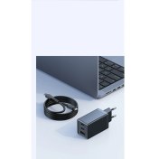 Resim Mcdodo CH-1544 67W Gan 5 Pro 2 Type-C 1 Usb-A Girişli Hızlı Şarj Aleti -Type-C To Lıghtning Kablolu- Siyah 