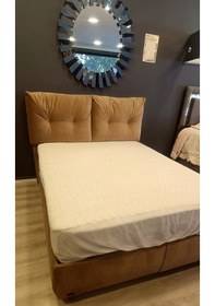 Resim Alez Fitted Model Full Kenar Yatak Koruyucu Lastikli 150x200 Pamuk Beyaz Renk El Yapım Beyaz 