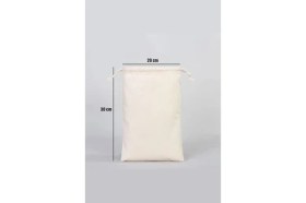 Resim Hype Store Patates, Soğan ve Sarmısak Saklama Torbası, 3'lü Set, Ham Bez Kumaş, Çekme Ipli 