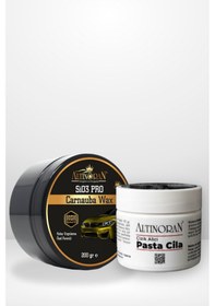 Resim Çizik Giderici Ve Seramik Wax Koruma Seti Pasta Cila 150gr + Sio3 Pro Wax 200gr 