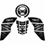 Resim GOGOPREMİUM HONDA MSX 2014 - 2022 UYUMLU Tank Pad Set 003 