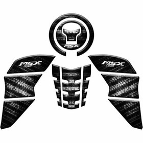Resim GOGOPREMİUM HONDA MSX 2014 - 2022 UYUMLU Tank Pad Set 003 