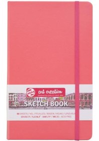 Resim Art Creation Sketch Book Eskiz Bloğu 13x21 140gr 80 Yaprak Somon 