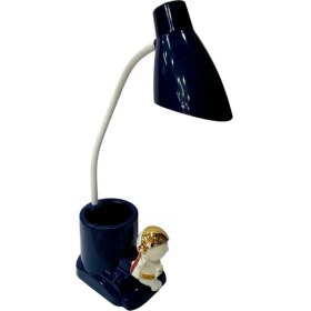 Resim Astronotlu Şarjlı Modlu Masa Lambası ve Kalemlik 