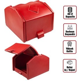 Resim ARKA ÇANTA NANO PİZZA 80 LT (KIRMIZI) 