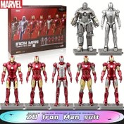 Resim Marvel Erkekler için 1 Adet Demir Çok Versiyonlu 4 İnç Aksiyon Figürü, Ofis ve Ev Dekoru İçin Mükemmel, Koleksiyonluk, Havalı Ev Masası Süsü - Hayranlar İçin İdeal Doğum Günü Hediyesi, Marvel Masa Dekorasyonu ve Aksesuarları 