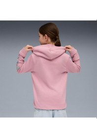 Resim Puma Tweenerverse Çocuk Pembe Kapüşonlu Sweatshirt Pembe 