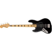 Resim Squier Classic Vibe 70s Jazz Bass Akçaağaç Klavye Black Solak Bas Gitar 
