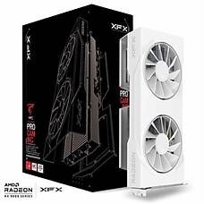 Resim XFX Swift RX 9060 XT OC White 8GB RX-96TSW8GWQ GDDR6 128Bit DX12 AMD Ekran Kartı 
