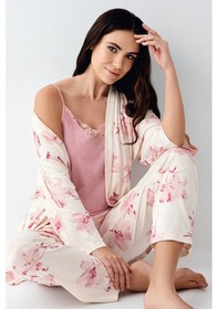 Resim Pierre Cardin Kadın Pembe Sabahlık Pc9058-s-v1 Pembe 