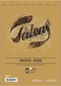 Resim Talens Sketch-Eskiz 50 Yaprak 14.8x21 90 G/m 