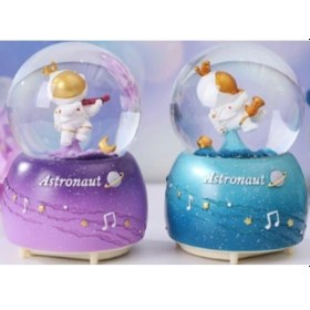 Resim Kar Küresi - Astronot Orta Boy 