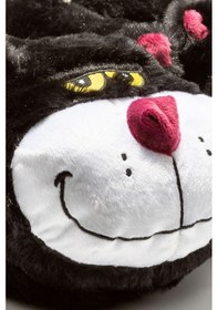 Resim Twigy CC0548 Silvester Unisex Hayvanlı Panduf - Siyah 