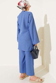 Resim VOLT CLOTHİNG Kadın Yandan Bağlamalı Kimono İkili Takım 