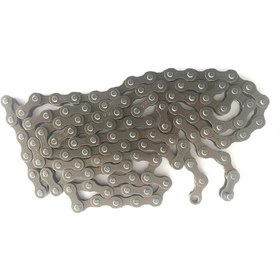 Resim Kopmayan Vitesli Bisiklet Zinciri 112l Rectus Gri 
