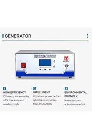 Resim GÜMRÜK BEY Conprofe UW20-1A-CFN-167584 Ultrasonik Kaynak Jeneratörü 20 kHz 2600W 