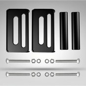 Resim Hightower 1 Çift Araç Spot Braketi: Kolay Montaj, Dayanıklı Siyah Demir Tasarım, Tüm Araçlar İçin 