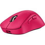 Resim Logitech Pro x Superlıght 2 Dex Lıghtspeed Hero 2 32K Dpı Sensör Pc/mac Için Kablosuz Oyun Mouse'u, Pembe 