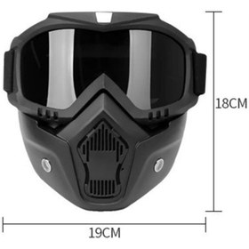 Resim ebakbak Cross Motosiklet Bisiklet Gözlüğü Açık Kask Maskesi Süngerli Bant Lastikli Jet Maske Siyah Cam 