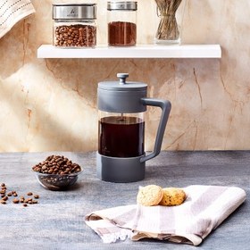 Resim Aryıldız Doppio Grey French Press 1000 ml 